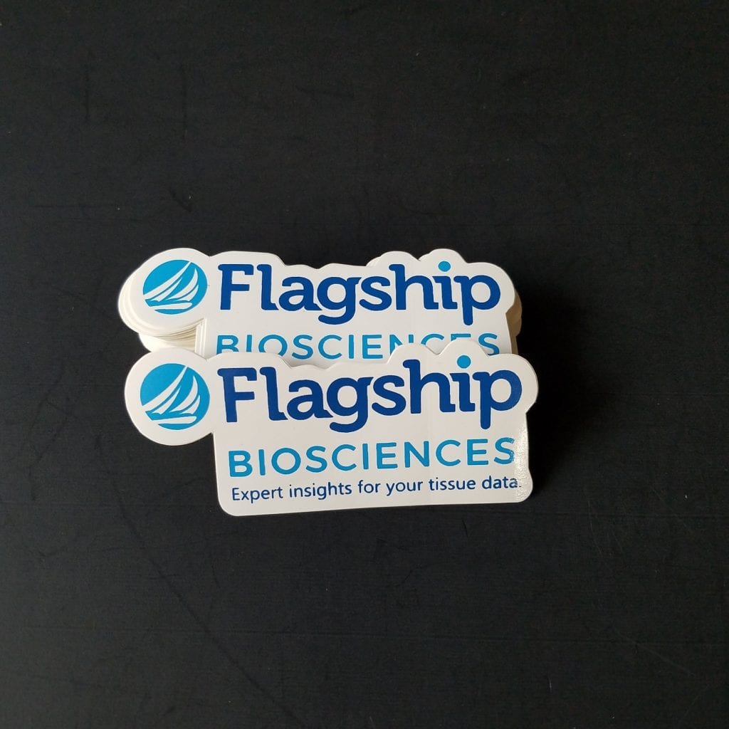Custom Vinyl Stickers Flagship Biosciences