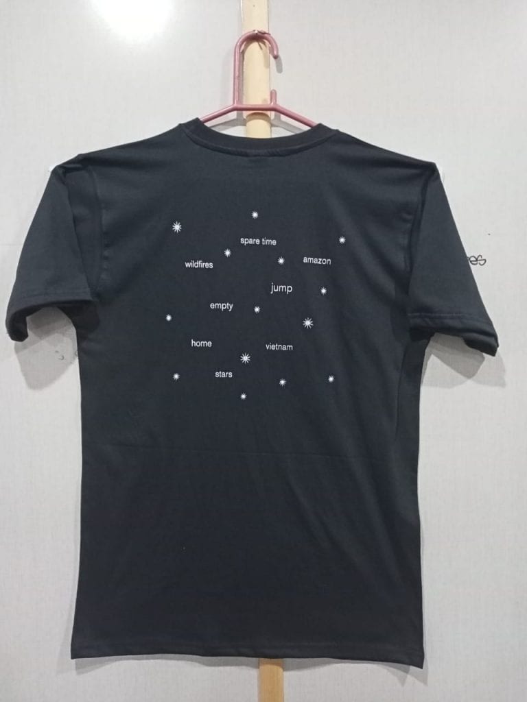 Custom silkscreened T-shirts