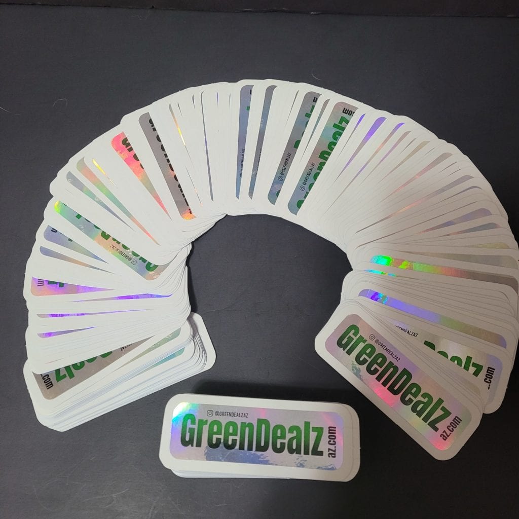 Custom Holographic Stickers Greendealzaz.com